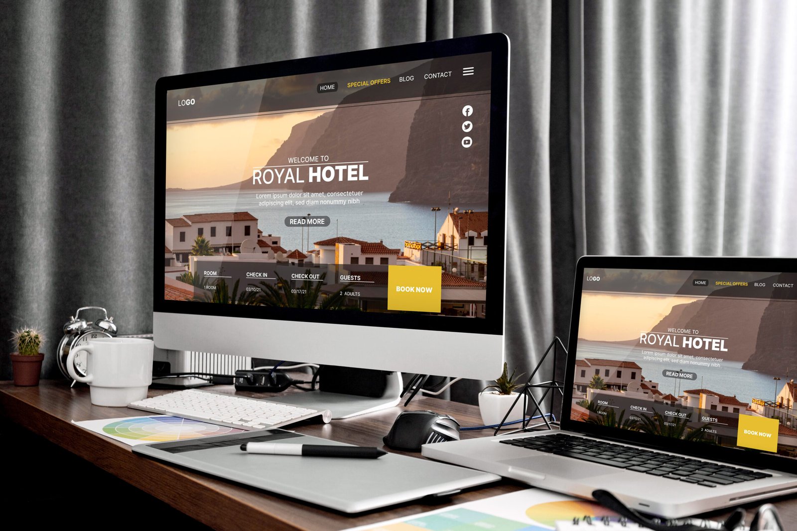 Webdesign en Branding - Computer - PirAmine
